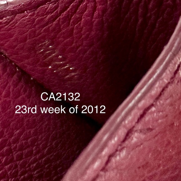 Louis Vuitton empreinte Monogram leather wristlet pouch with keychain - Picture 10 of 14